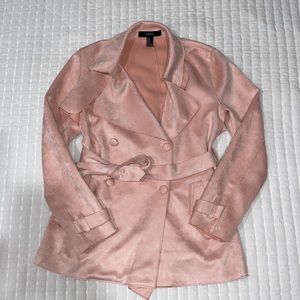 Pink Suede Jacket